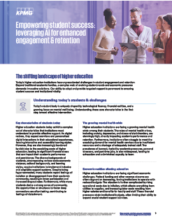 Empowering student success: leveraging AI for enhanced engagement & retention