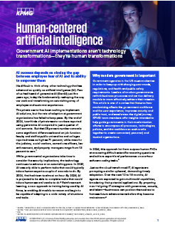 Human-centered artificial intelligence