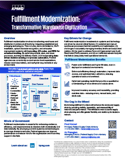 Fulfillment Modernization