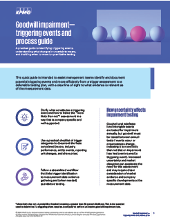 Part 3 | Goodwill Impairment - Triggering Events and Process Guide