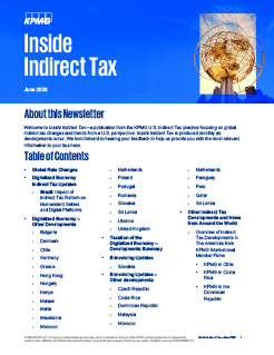 Inside Indirect Tax – June 2026