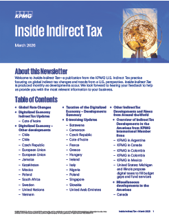 Inside Indirect Tax – March, 2026