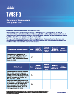 TWIST-Q - First Quarter 2026