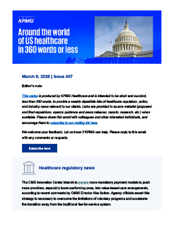 Around the world of U.S. healthcare