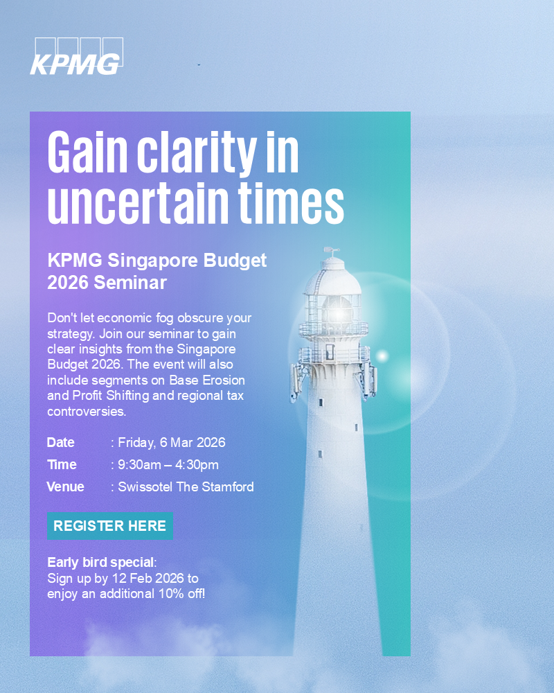 KPMG Singapore Budget 2026 Seminar